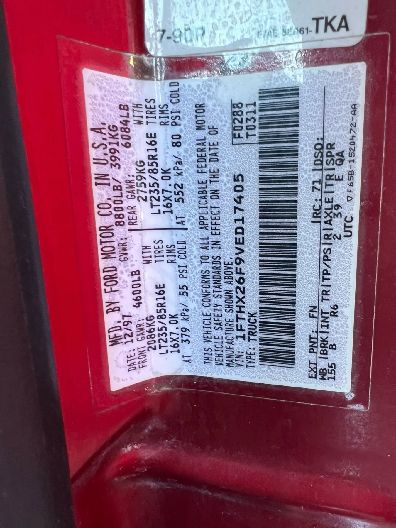 Used 1997 Ford F250 4x4 SuperCab Heavy Duty image 16