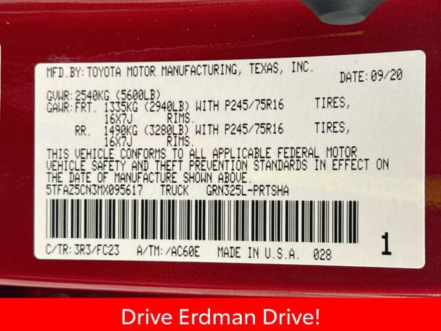 Certified 2021 Toyota Tacoma SR5 RWD image 32