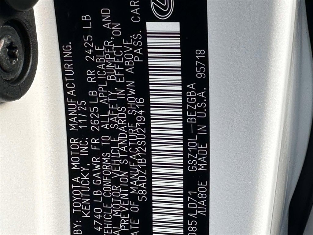 New 2025 Lexus ES 350 350 image 33