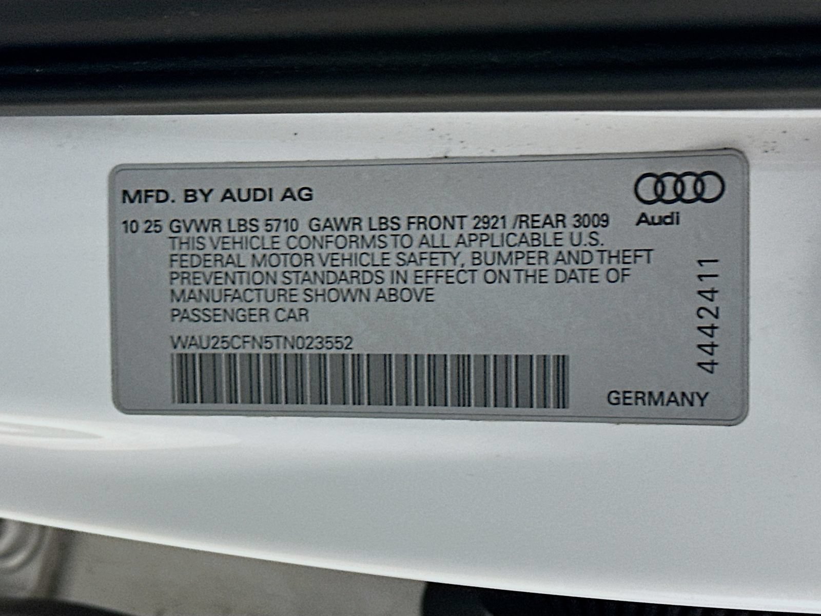 Used 2026 Audi A6 Premium Plus w/ Premium Plus Package AWD/4WD image 46