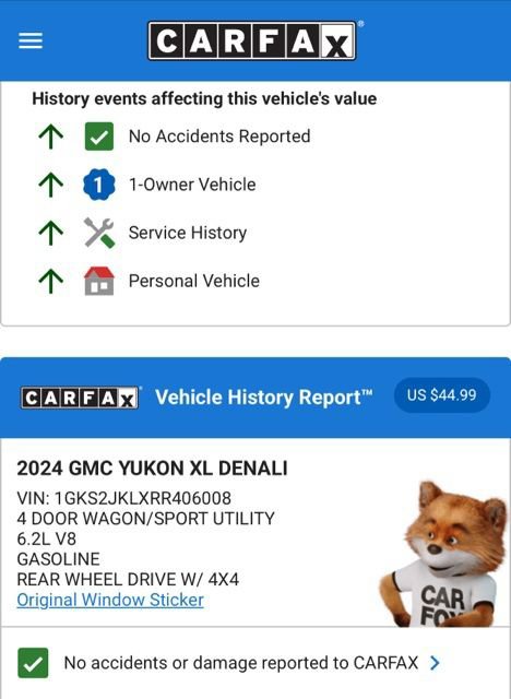 Used 2024 GMC Yukon XL Denali w/ Advanced Technology Package image 4