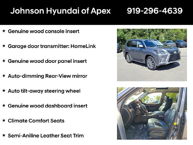 Used 2017 Lexus LX 570 4WD w/ Luxury Package image 28