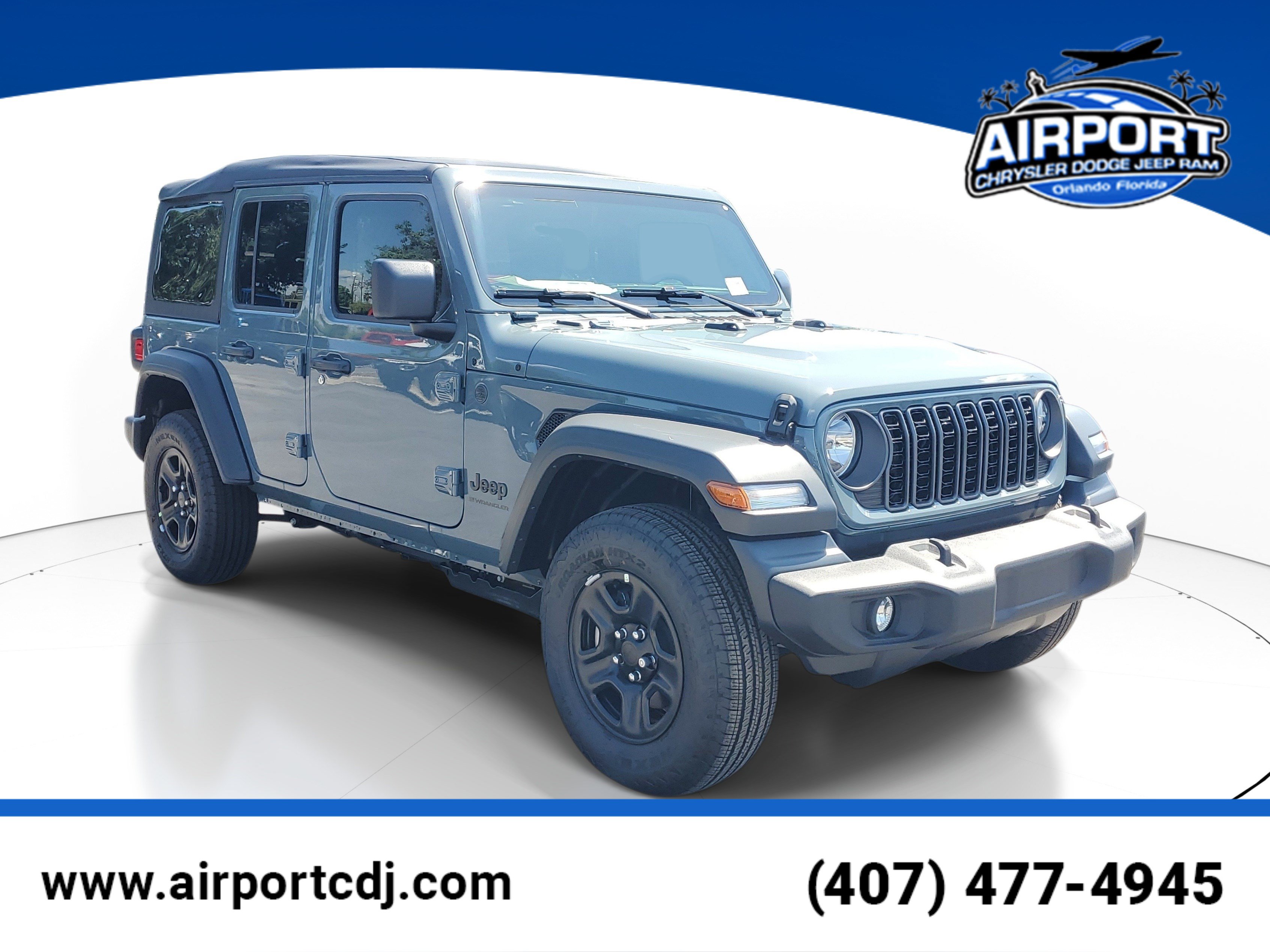 New 2026 Jeep Wrangler Unlimited Sport