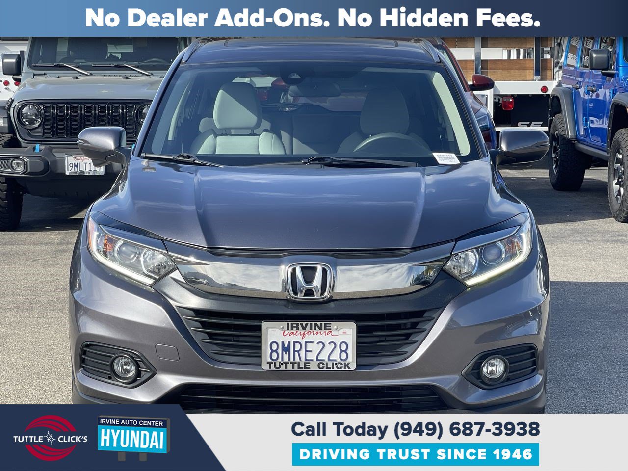 Used 2019 Honda HR-V EX image 2