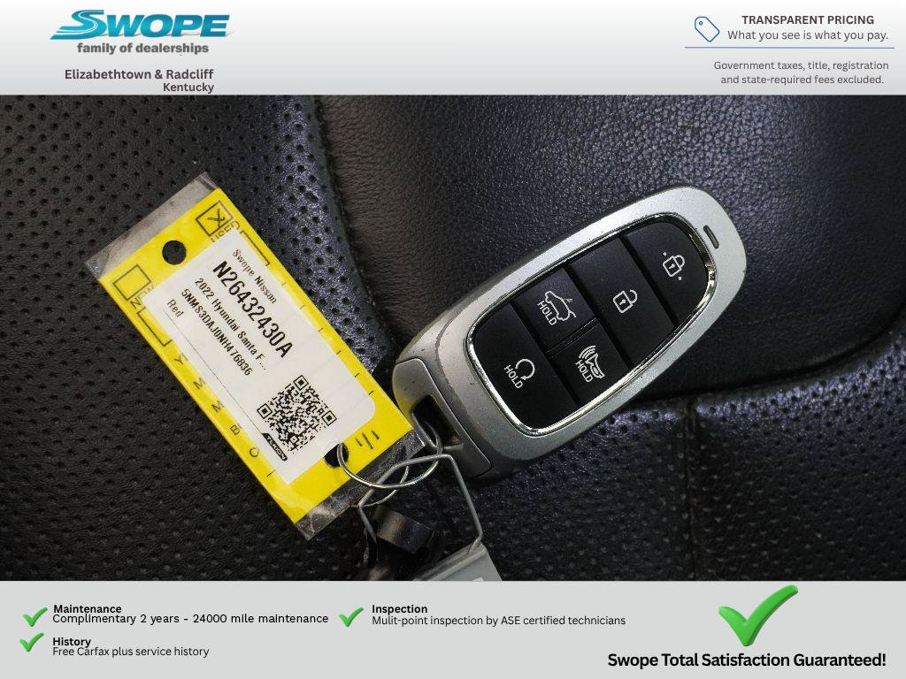 Used 2022 Hyundai Santa Fe SEL w/ Convenience + Premium Package AWD/4WD image 31