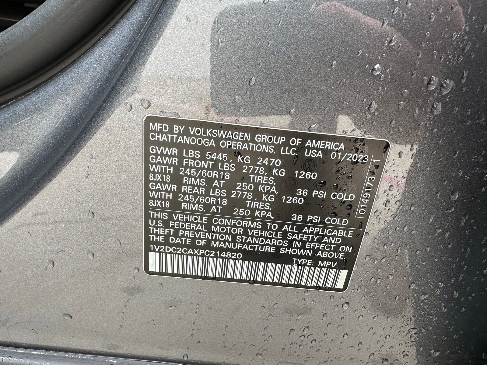 Used 2023 Volkswagen Atlas Cross Sport SE FWD image 12