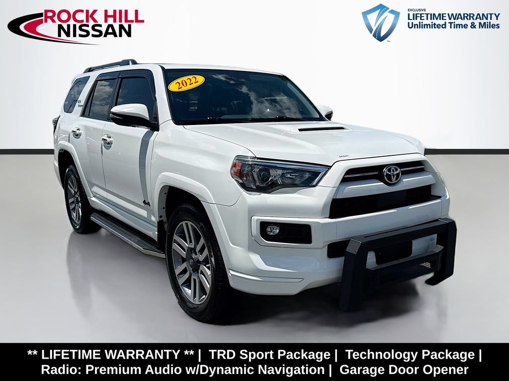 Used 2022 Toyota 4Runner TRD Sport w/ Technology Package AWD/4WD image 1