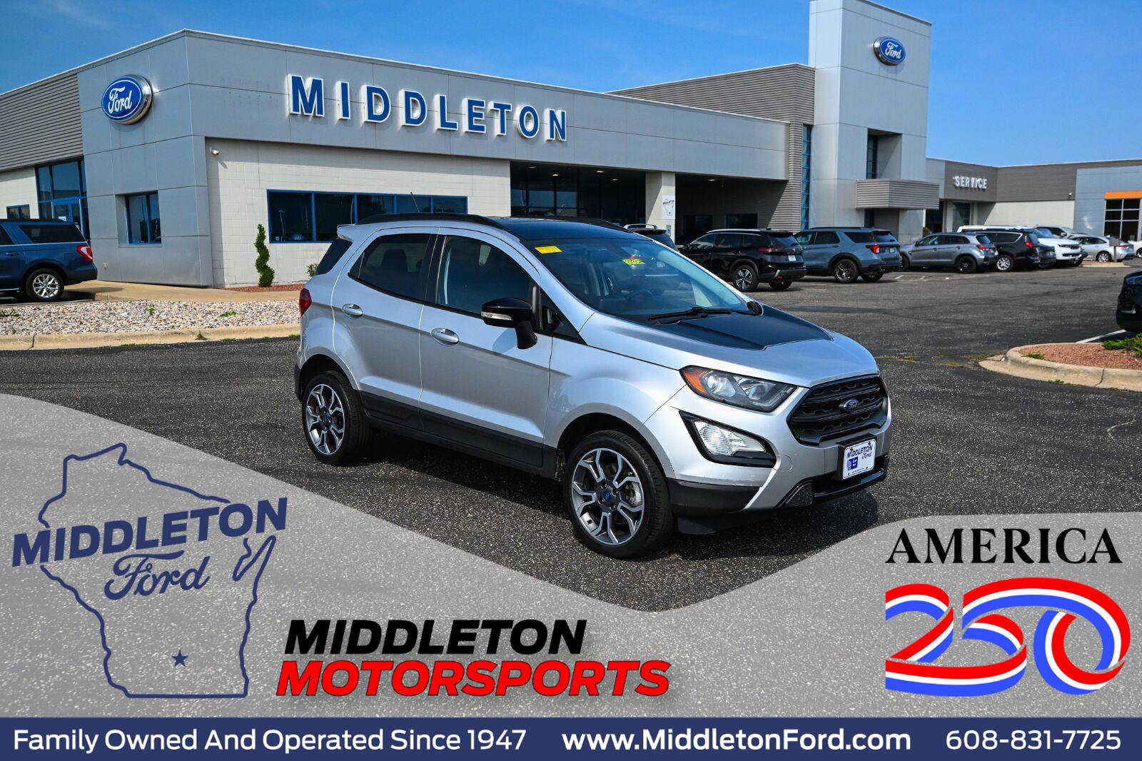 Used 2020 Ford EcoSport SES w/ SES Black Appearance Package AWD/4WD image 1