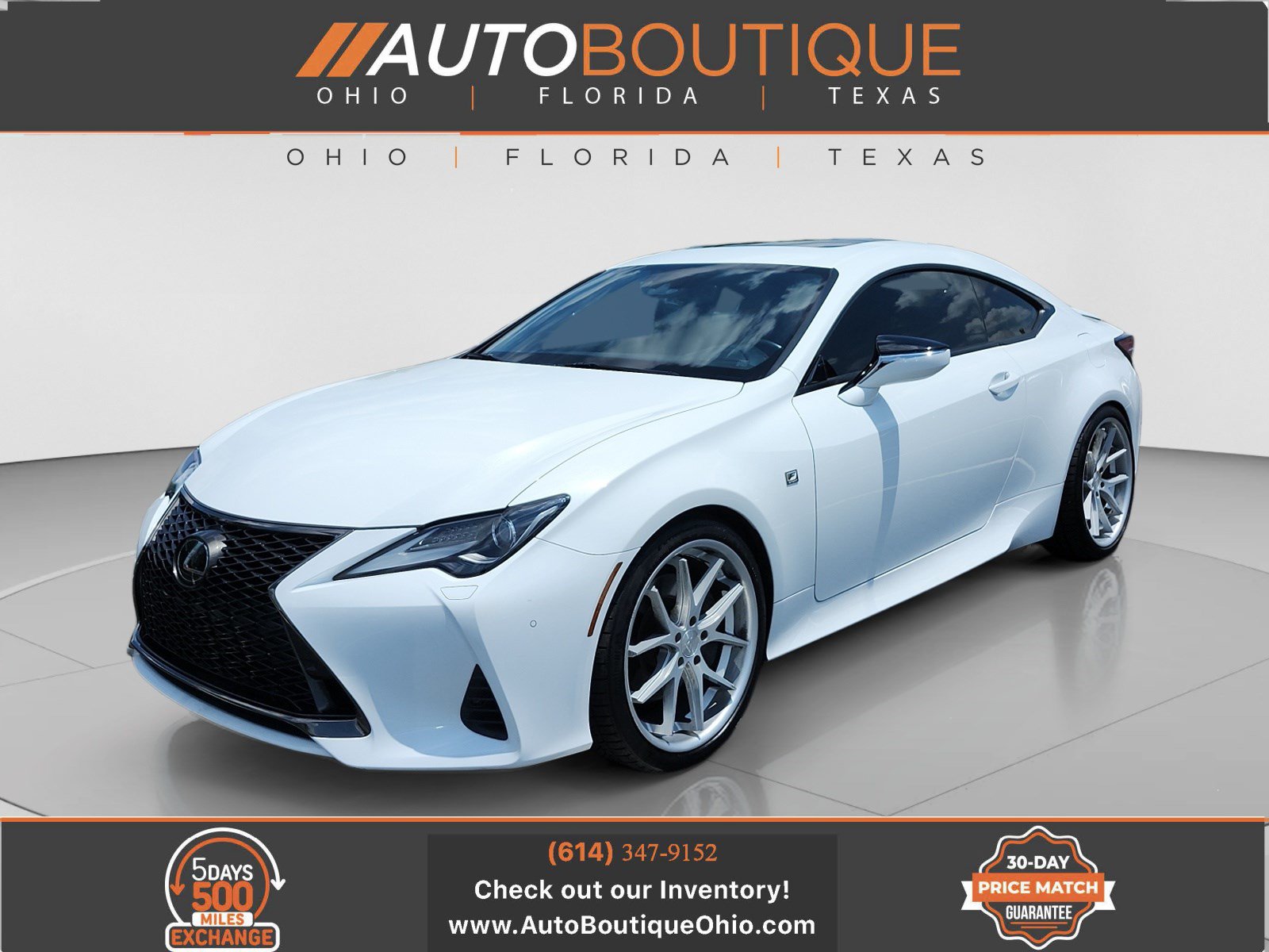 Used 2019 Lexus RC 300 F Sport w/ All Weather Package