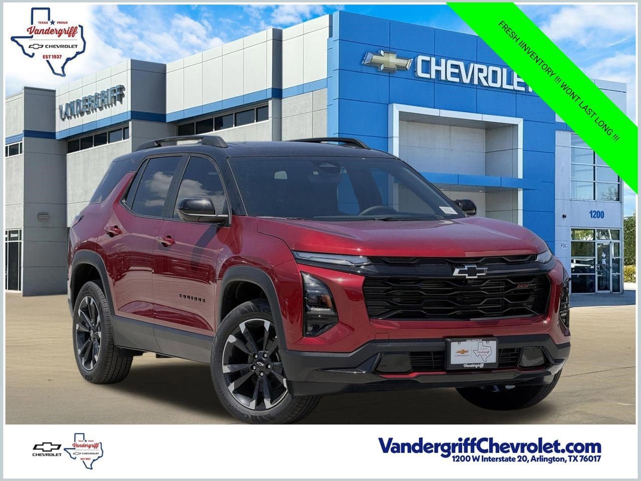 New 2026 Chevrolet Equinox RS w/ Safety and Technology Package FWD image 1