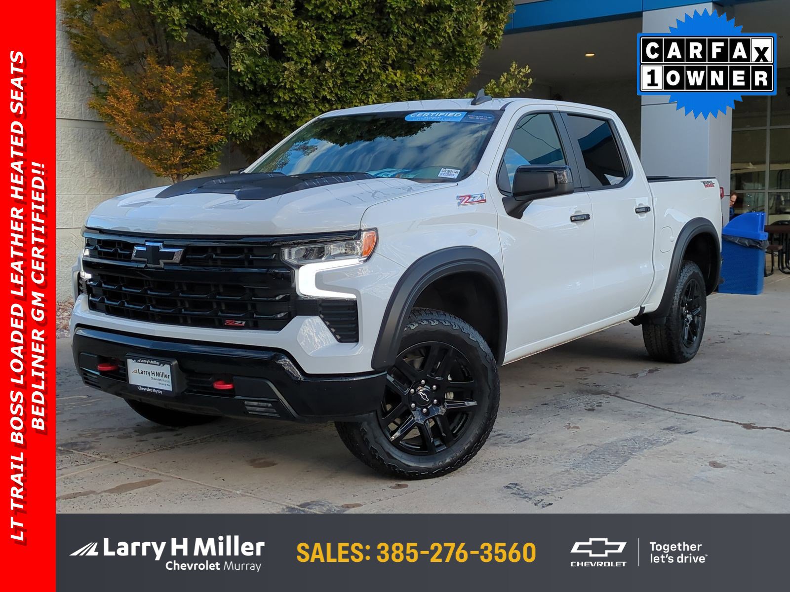 Certified 2022 Chevrolet Silverado 1500 LT Trail Boss w/ Convenience Package II