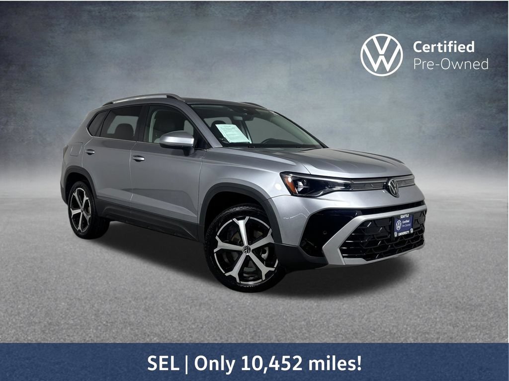 Used 2025 Volkswagen Taos SEL AWD/4WD image 1