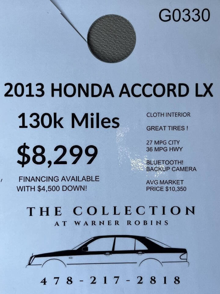Used 2013 Honda Accord LX image 2