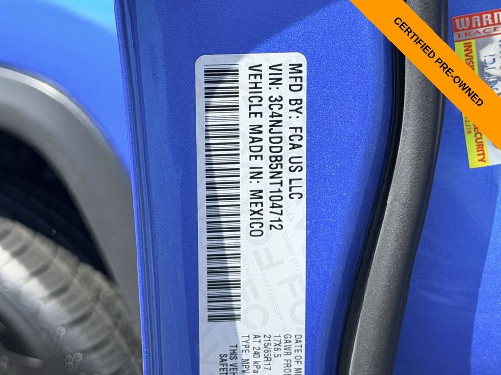 Certified 2022 Jeep Compass Trailhawk AWD/4WD image 24