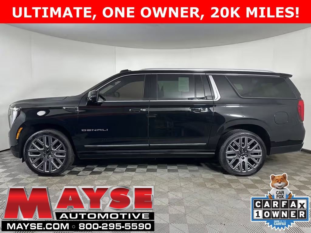 Used 2025 GMC Yukon XL Denali Ultimate AWD/4WD image 1