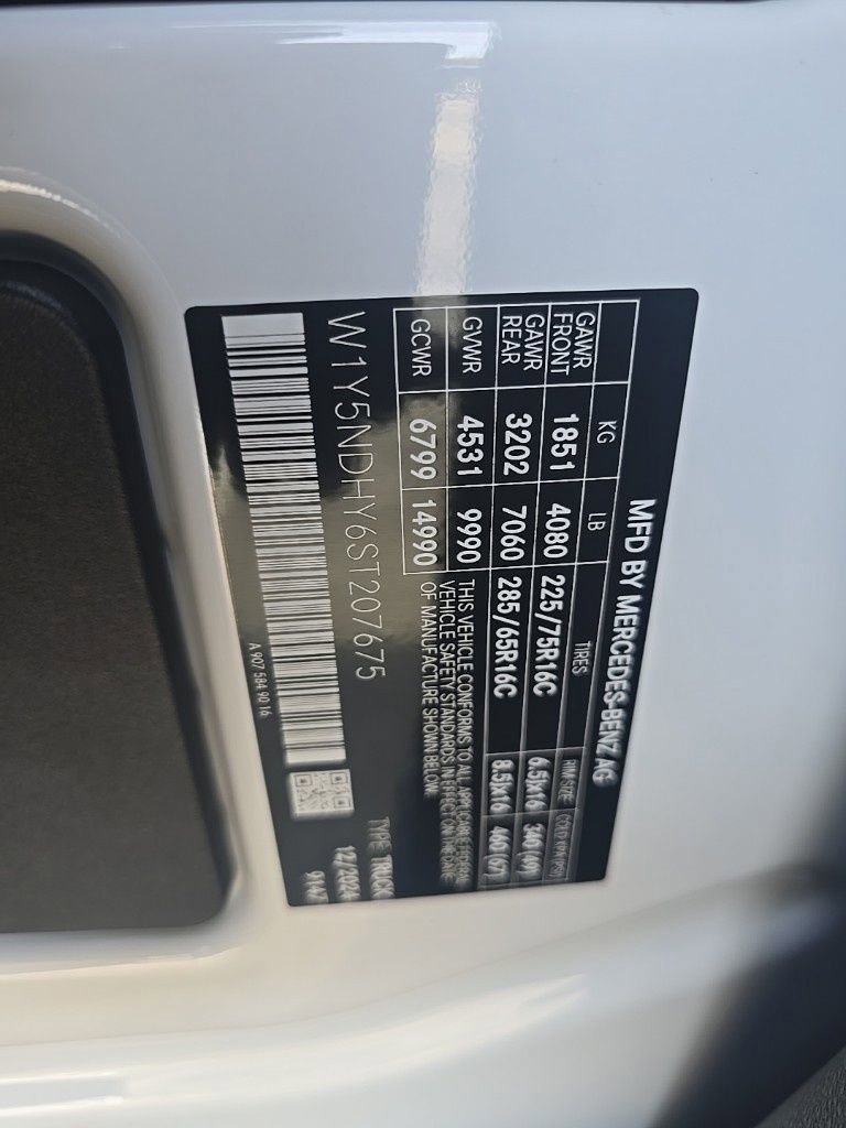 New 2025 Mercedes-Benz Sprinter 3500 image 28