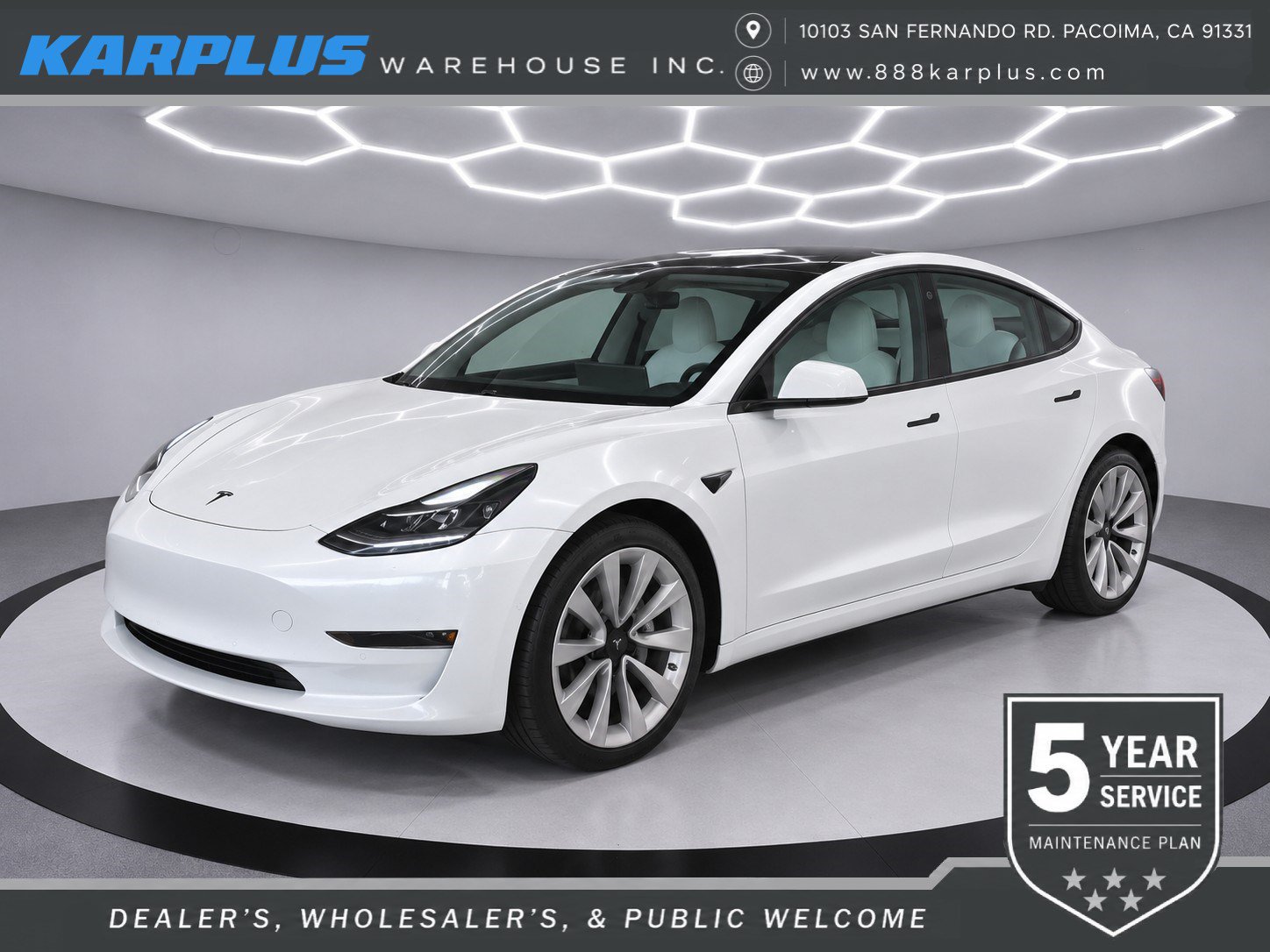 Used 2021 Tesla Model 3 Standard Range Plus