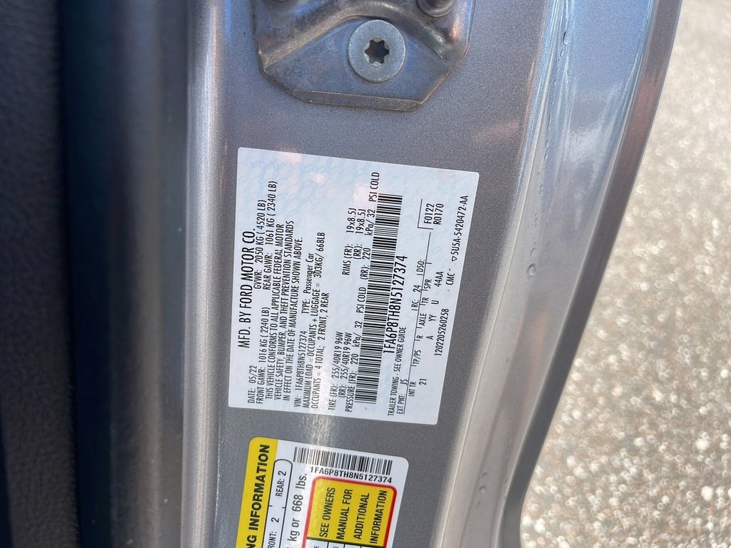 Certified 2022 Ford Mustang EcoBoost w/ Black Accent Package image 28