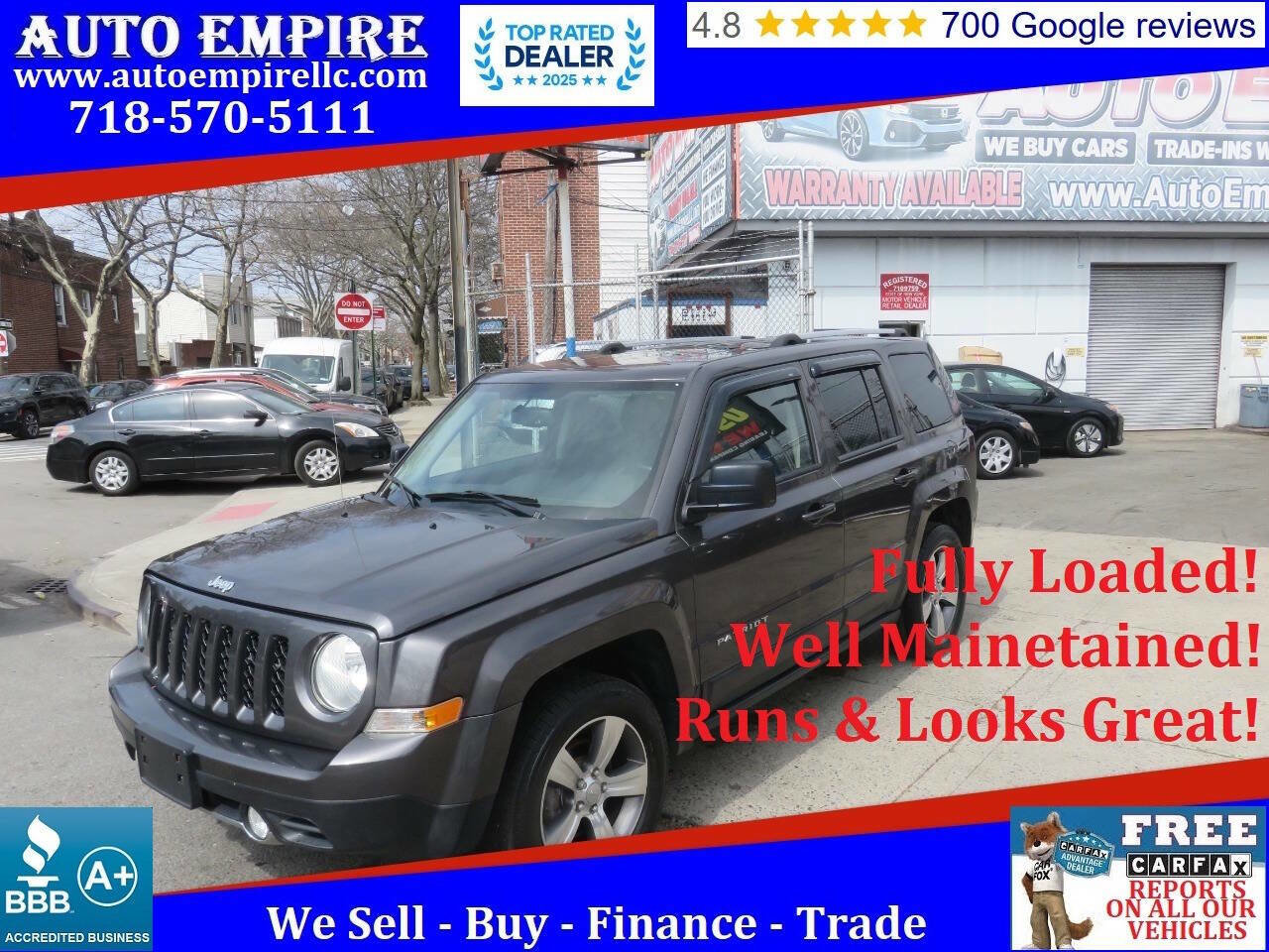 Used 2016 Jeep Patriot High Altitude