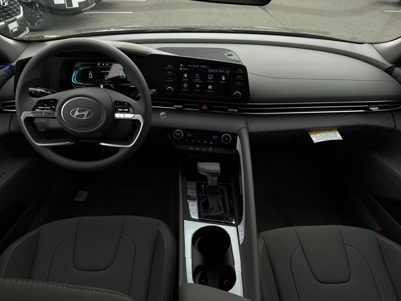 New 2026 Hyundai Elantra Blue image 23