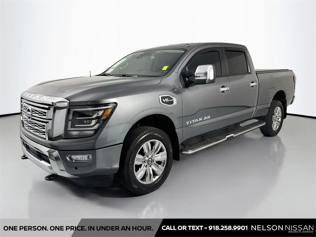 Certified 2021 Nissan Titan SL AWD/4WD image 1