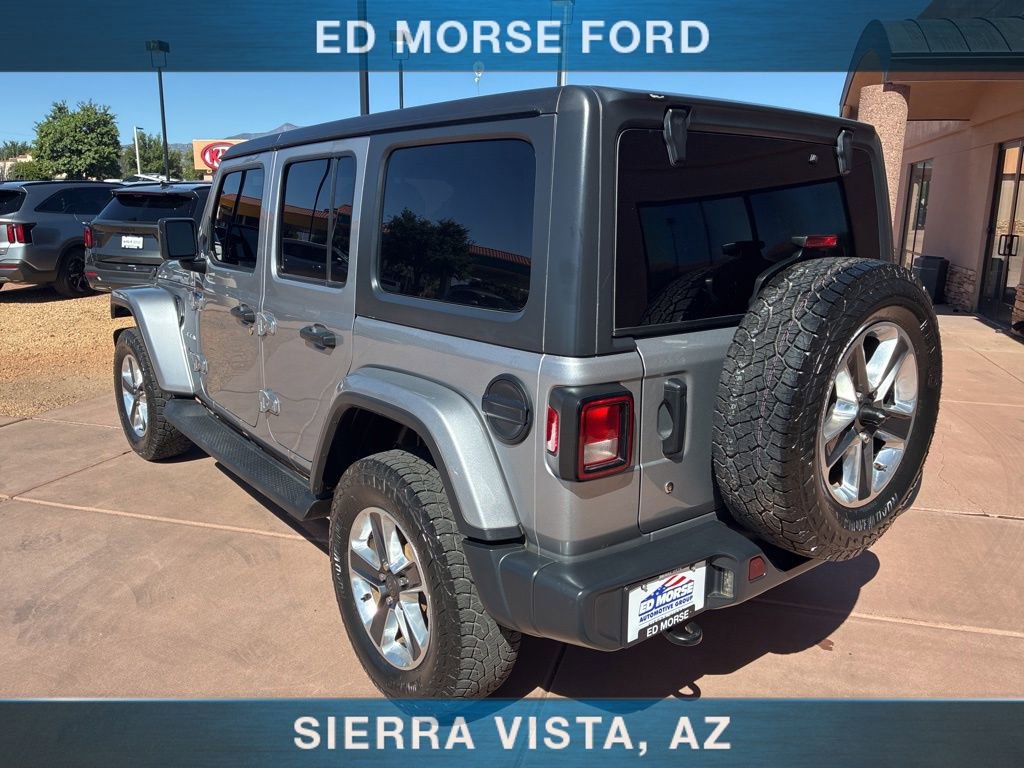 Used 2020 Jeep Wrangler Unlimited Sahara AWD/4WD image 7