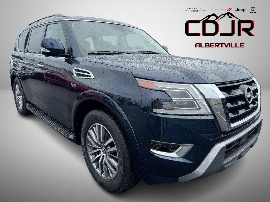 Used 2021 Nissan Armada SL w/ Captain's Chairs Package