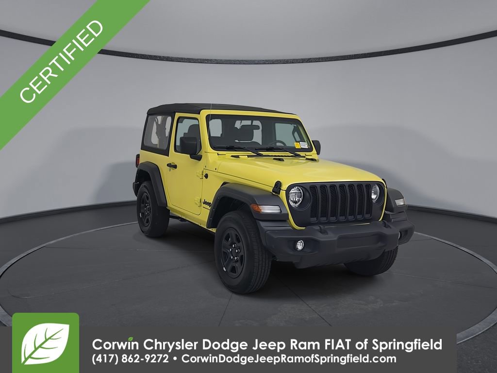 Certified 2022 Jeep Wrangler Sport AWD/4WD image 5