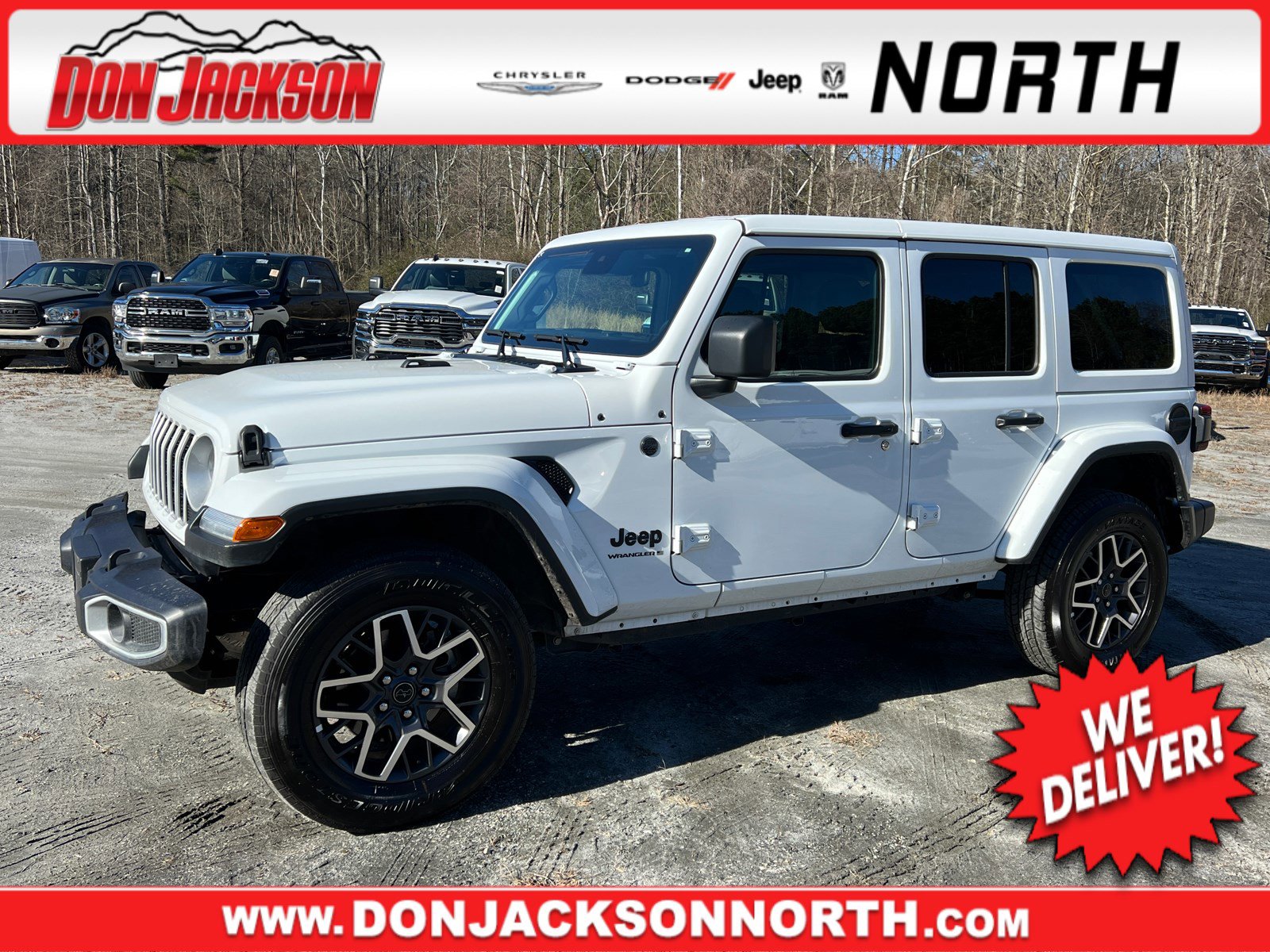 Used 2025 Jeep Wrangler Sahara image 1