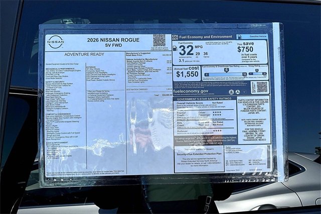 New 2026 Nissan Rogue SV image 10