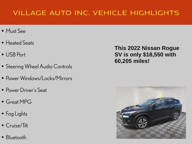 Used 2022 Nissan Rogue SV image 7