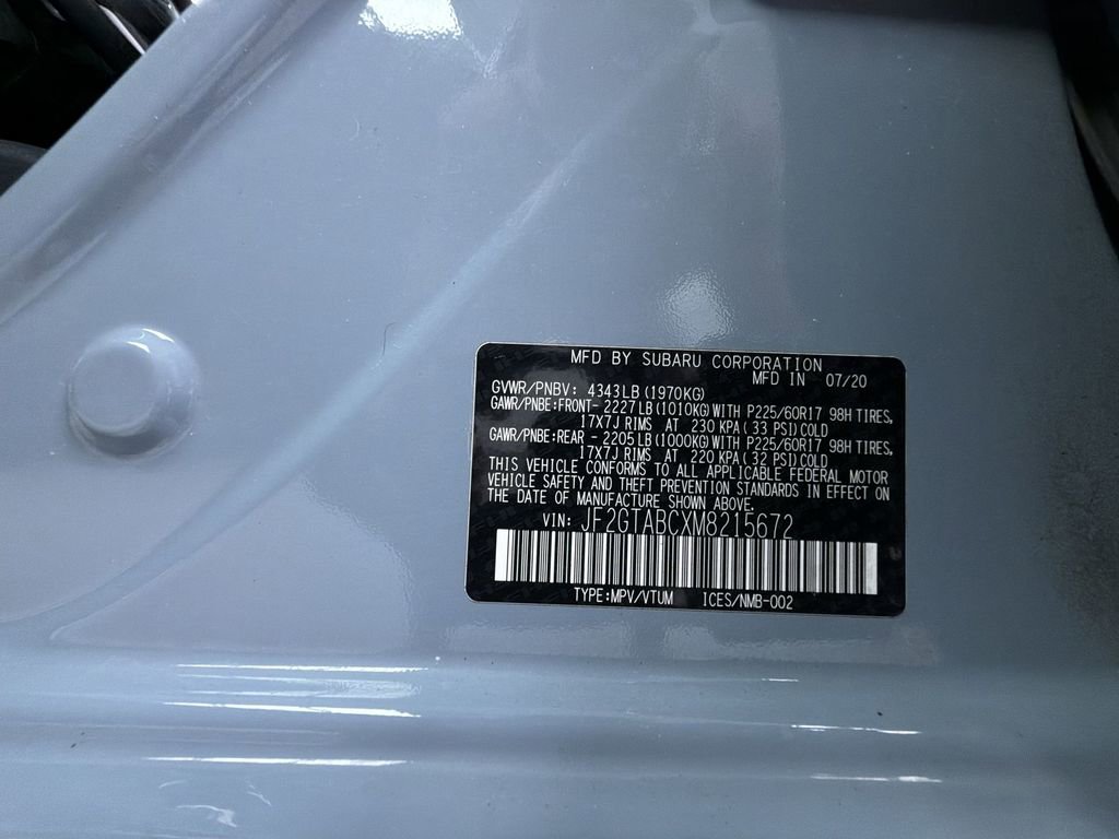 Used 2021 Subaru Crosstrek 2.0i AWD/4WD image 15