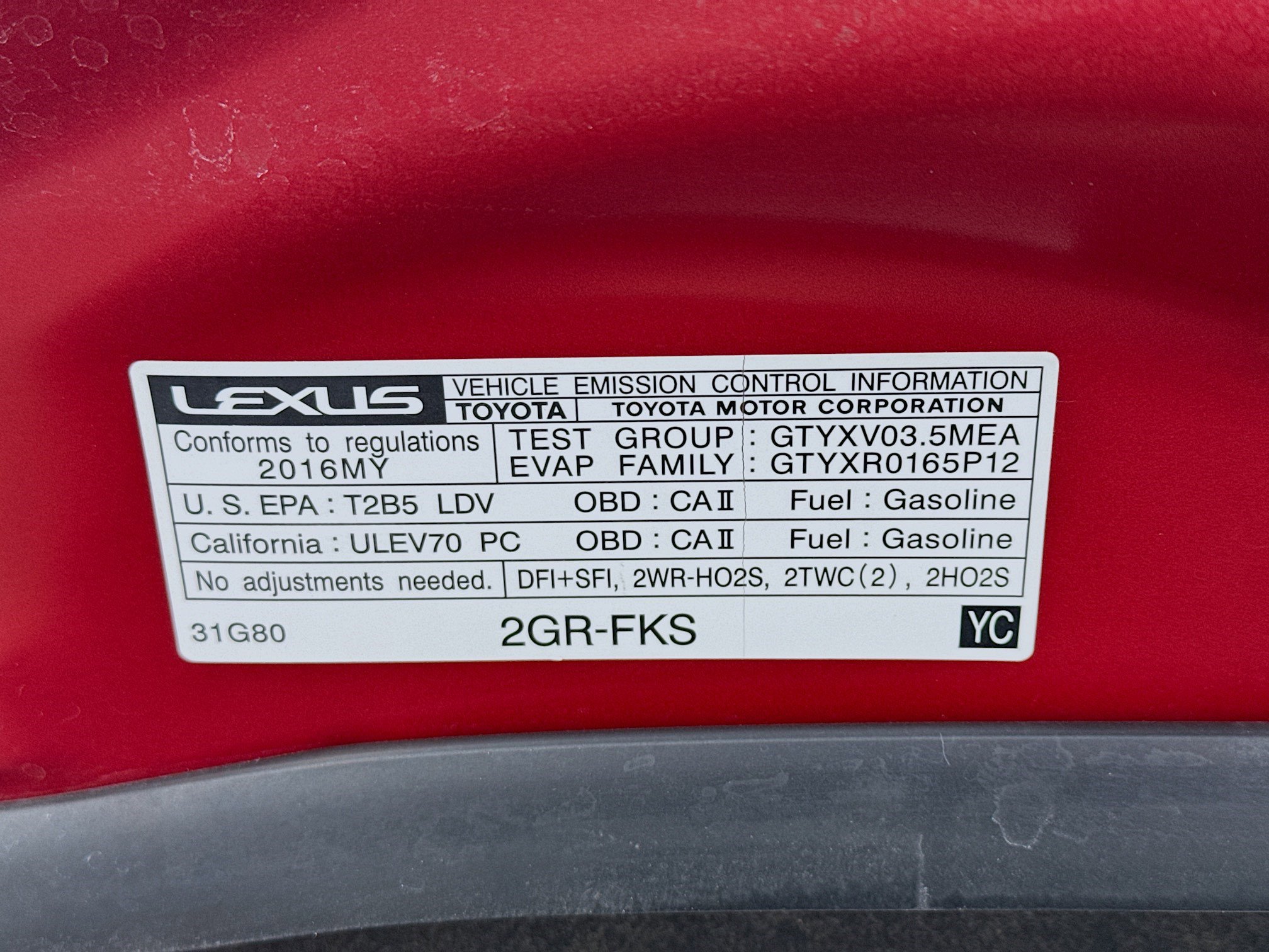 Used 2016 Lexus GS 350 F Sport w/ F Sport Package RWD image 21