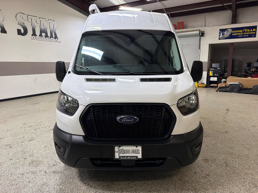 Used 2021 Ford Transit 350 148 High Roof Extended w/ Load Area Protection Package RWD image 12