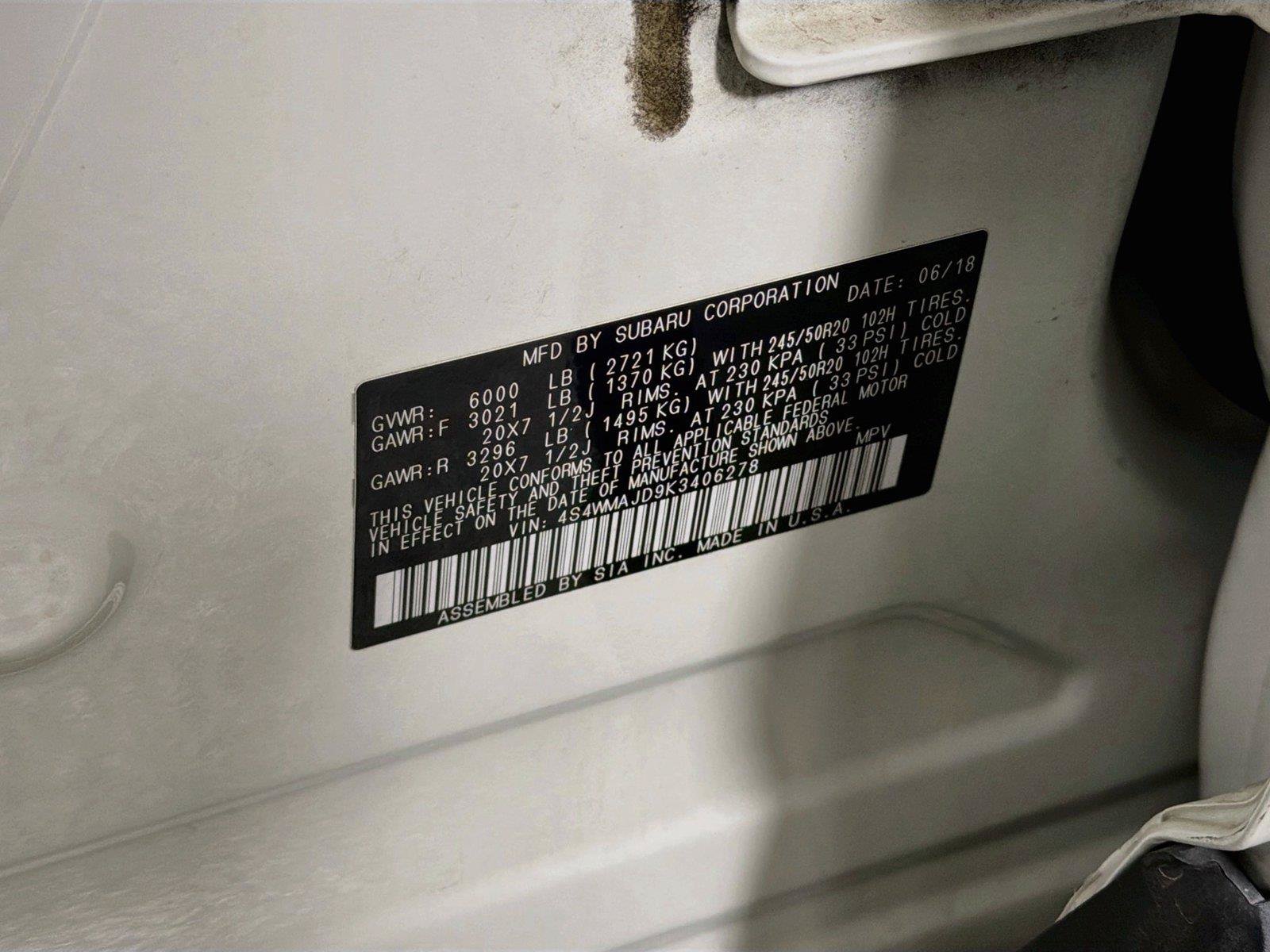 Used 2019 Subaru Ascent Limited AWD/4WD image 31