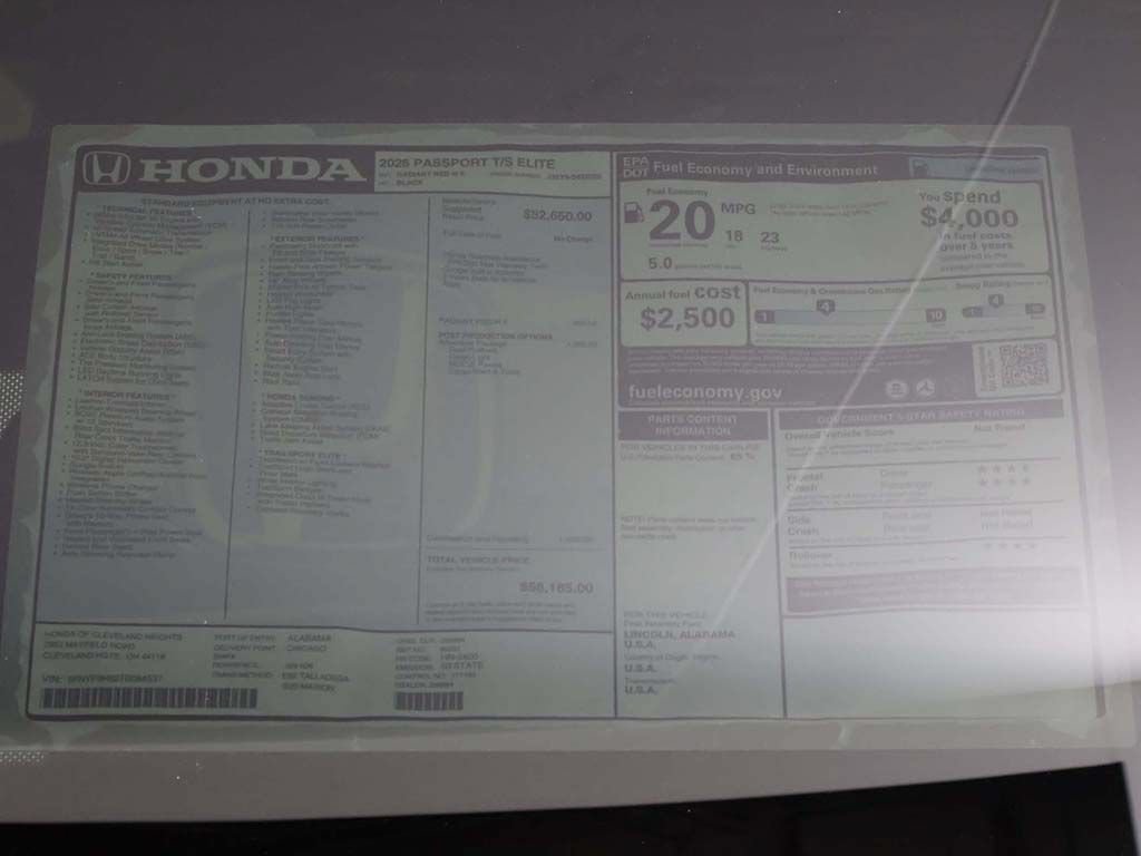 New 2026 Honda Passport TrailSport Elite image 23