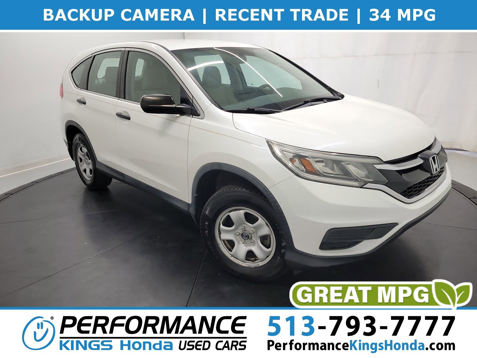 Used 2015 Honda CR-V LX