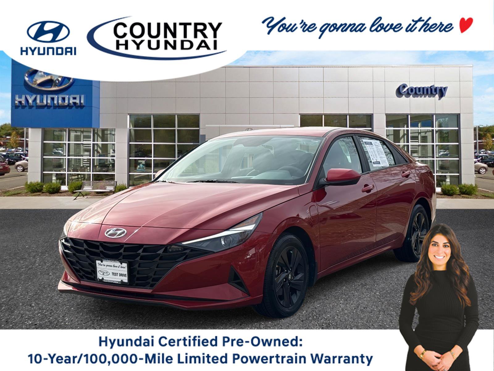 Certified 2023 Hyundai Elantra SEL