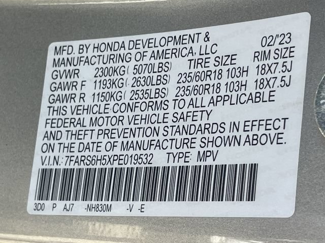 Certified 2023 Honda CR-V Sport image 31