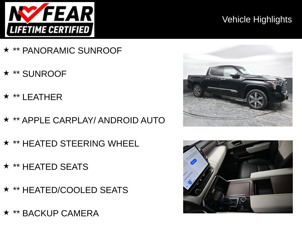 Used 2023 Toyota Tundra Capstone AWD/4WD video 2