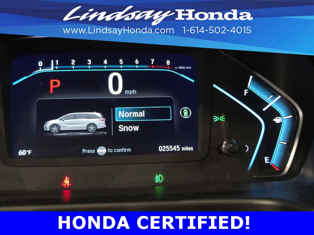 Certified 2024 Honda Odyssey EX-L image 12