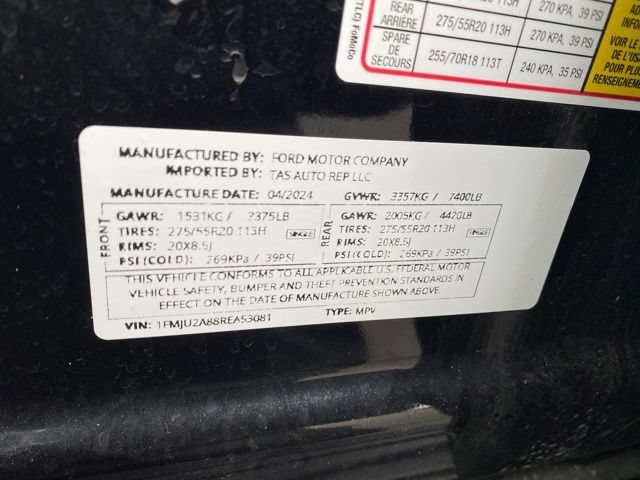 Used 2024 Ford Expedition Limited AWD/4WD image 27