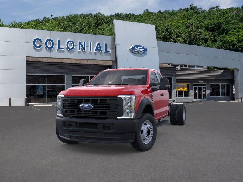 New 2025 Ford F550 4x4 SuperCab Super Duty w/ Snow Plow Prep Package image 2