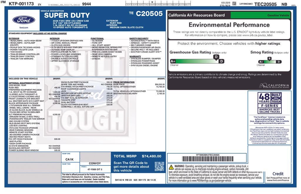 New 2026 Ford F250 XL image 6