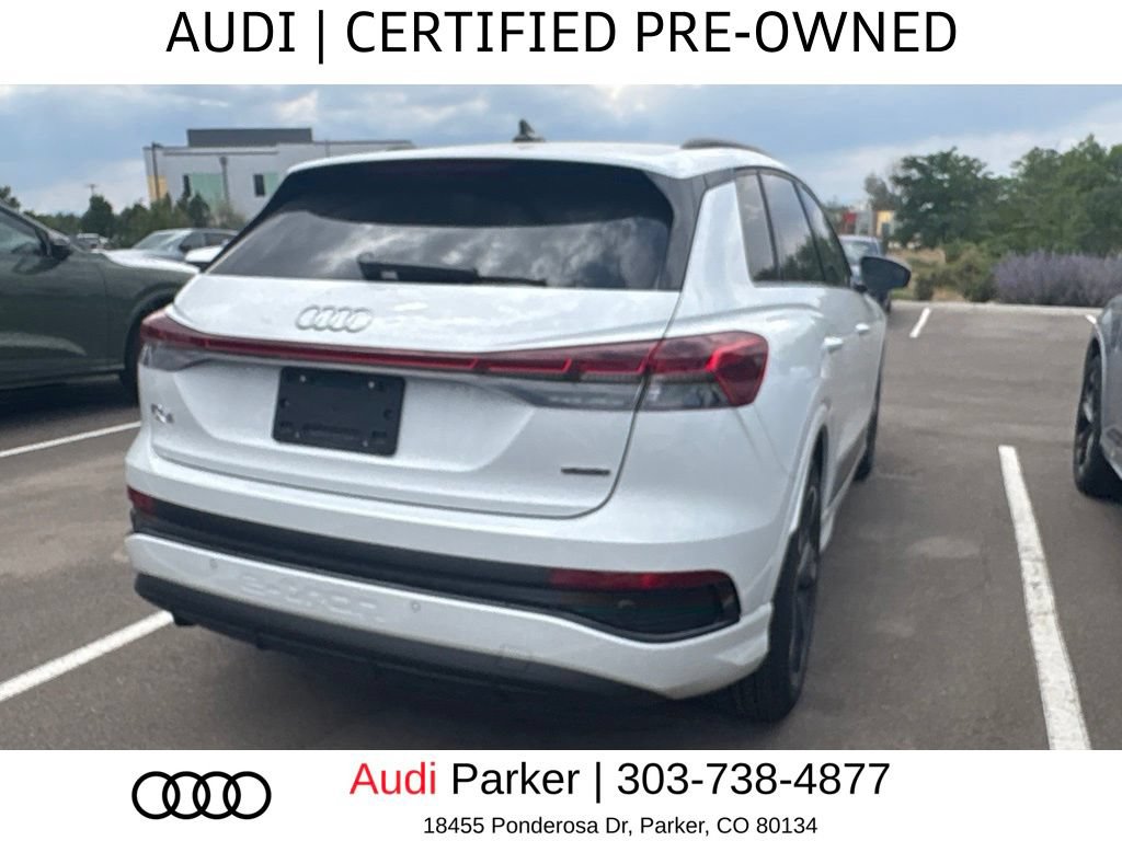 Used 2024 Audi Q4 e-tron Premium w/ Convenience Package AWD/4WD image 3