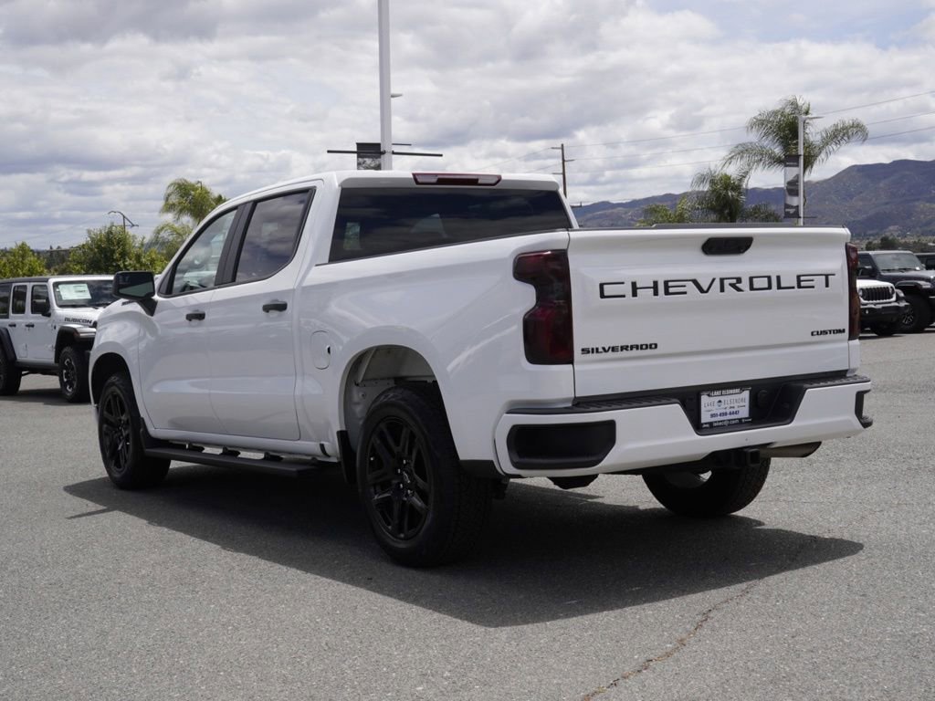 Used 2023 Chevrolet Silverado 1500 Custom w/ LPO, Dark Essentials Package RWD image 6