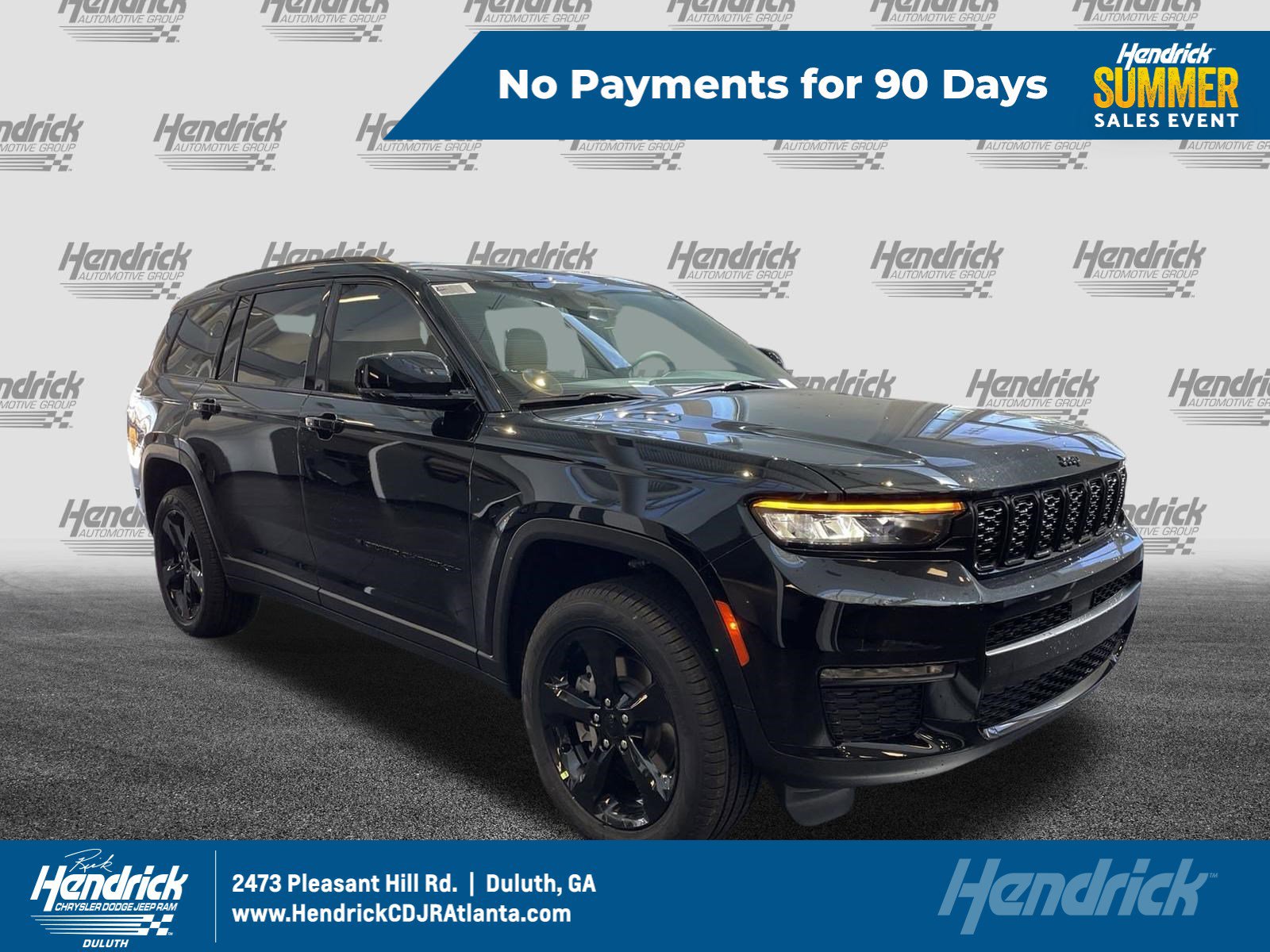 Certified 2025 Jeep Grand Cherokee L Limited w/ Black Appearance Package RWD image 1