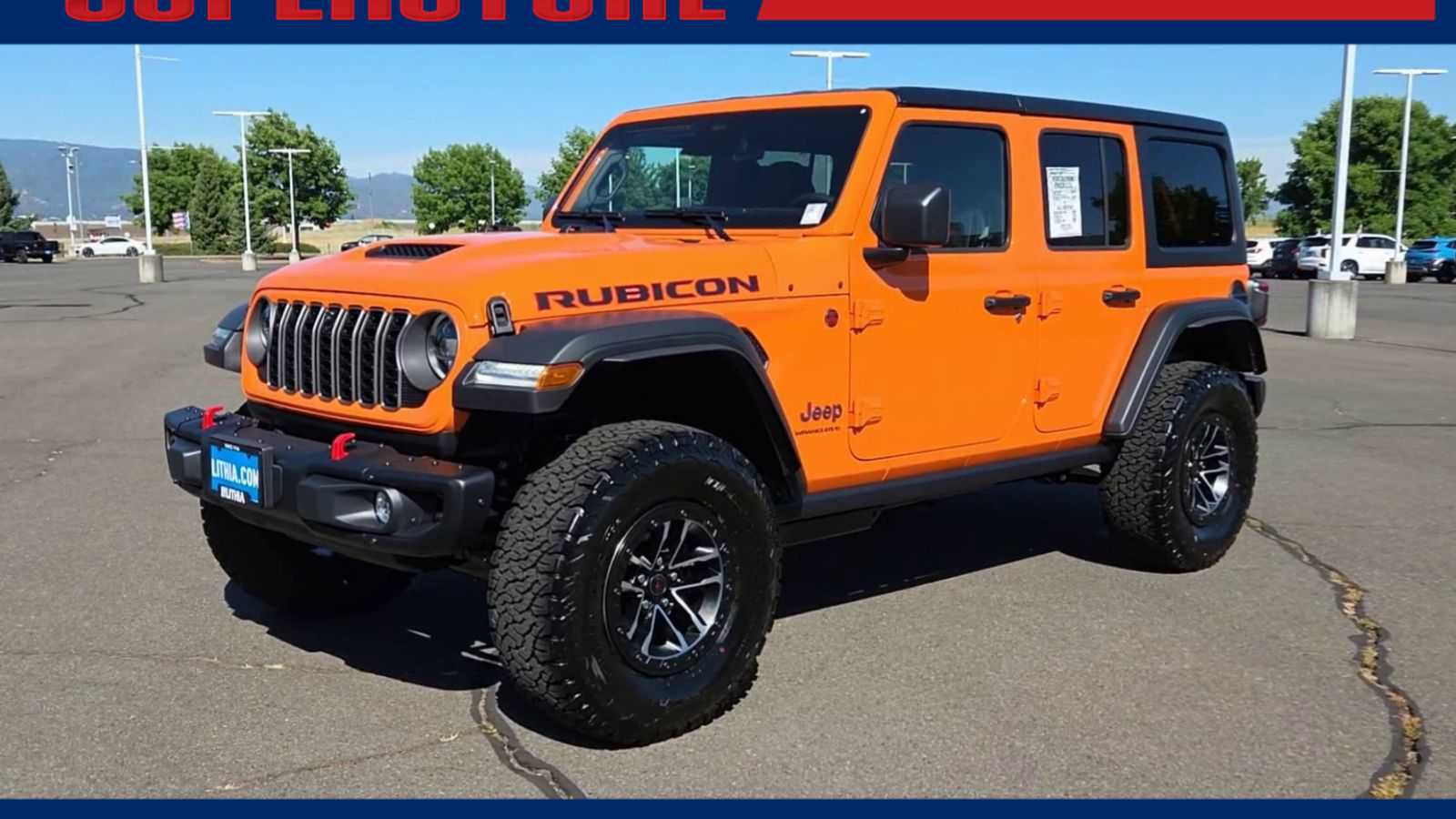 New 2026 Jeep Wrangler Unlimited Rubicon w/ Xtreme 35 Tire Package AWD/4WD image 4
