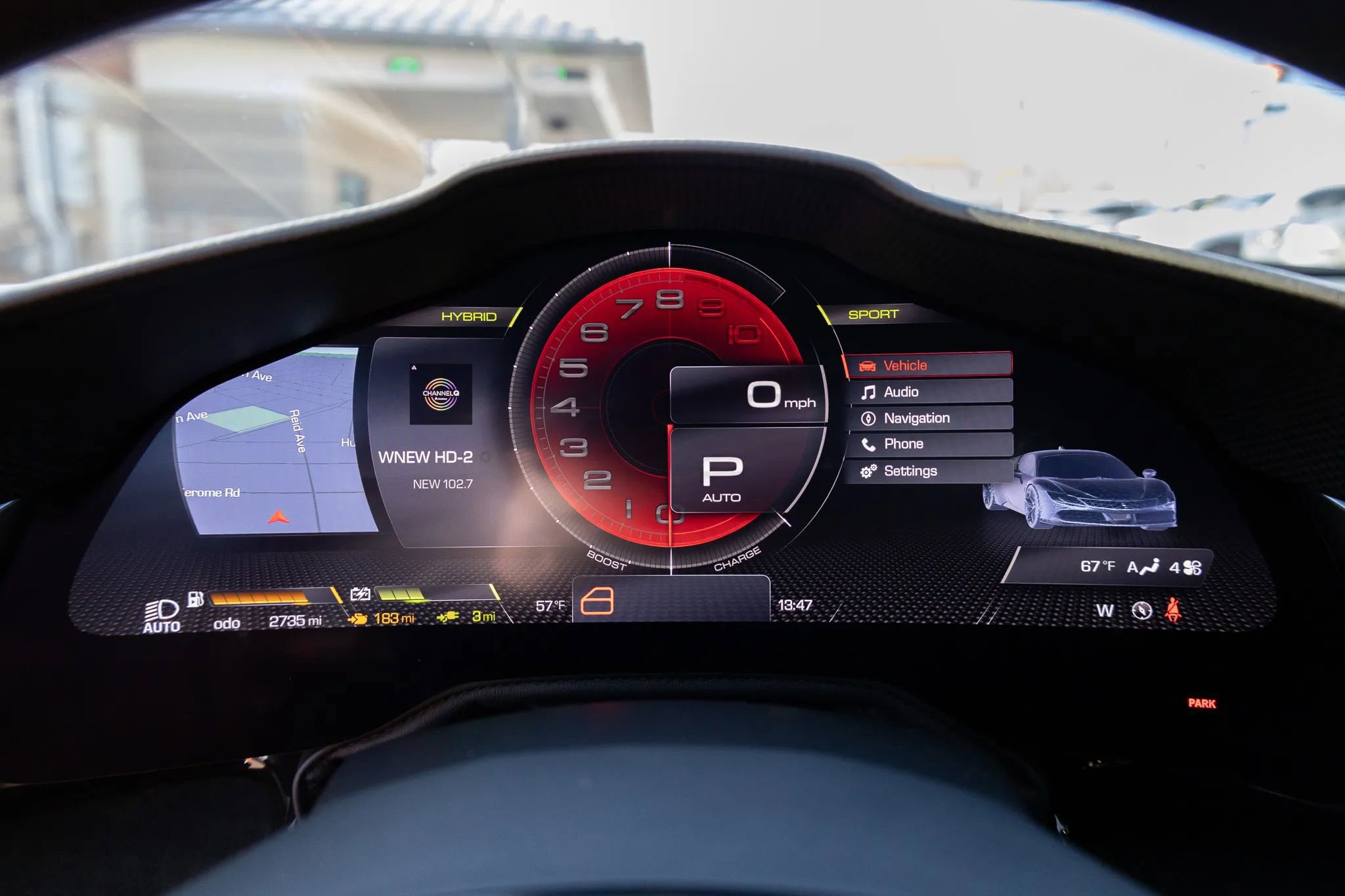 Used 2021 Ferrari SF90 Stradale Stradale Coupe 2D image 48