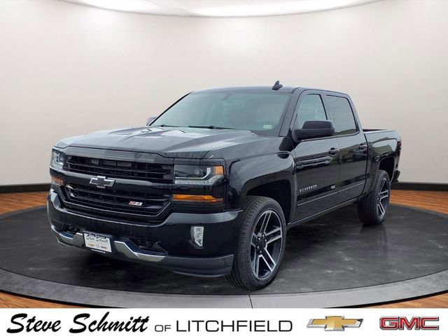 Certified 2017 Chevrolet Silverado 1500 LT w/ LPO, Black Pack AWD/4WD image 1